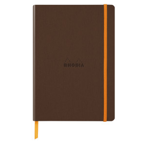 Rhodia Softcover Notebook - A5 - Bronze - Dotted